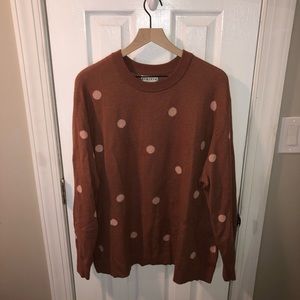 Ava & Viv Polka Dot Sweater